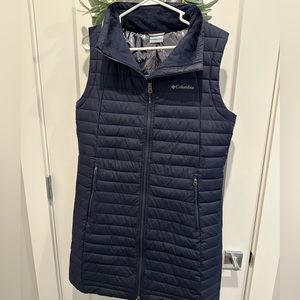 Women”s Columbia long Omni heat vest